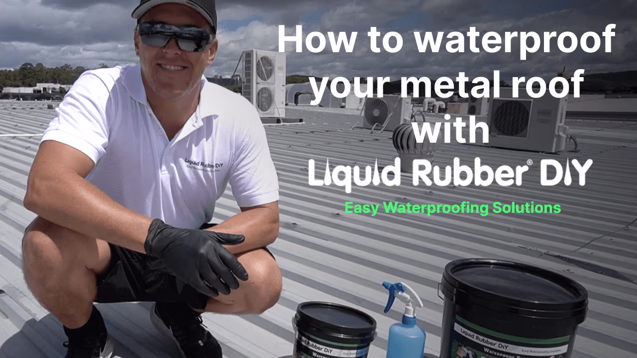 Watch: How to Waterproof and Thermal Coat Your Roof with Liquid Rubber DIY thumbnail