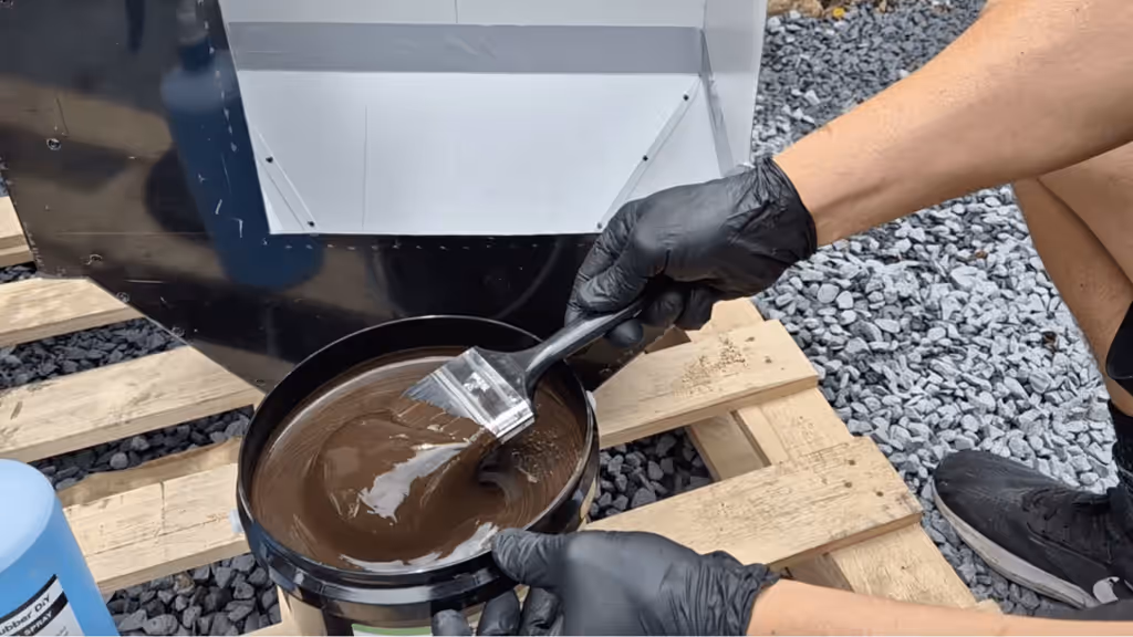 Liquid Rubber waterproofing application