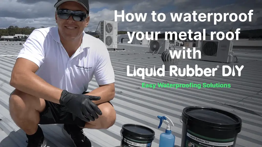 How to Waterproof and Thermal Coat Your Roof with Liquid Rubber DIY