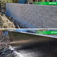 Retaining Wall Protection
